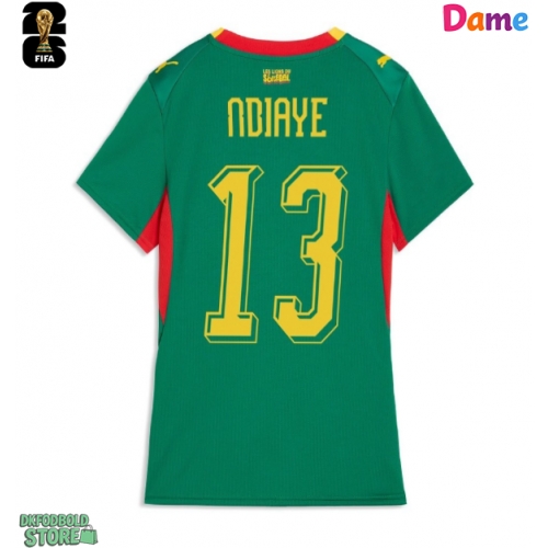 Senegal Iliman Ndiaye #13 Replika Udebanetrøje Dame VM 2026 Kortærmet